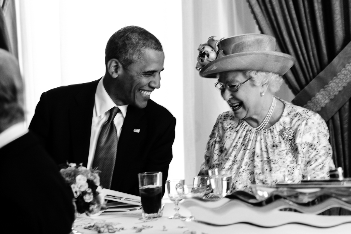 Barack Obama (USA, 2009-2017), Alžběta II. (královna Spojeného království, 1952-)